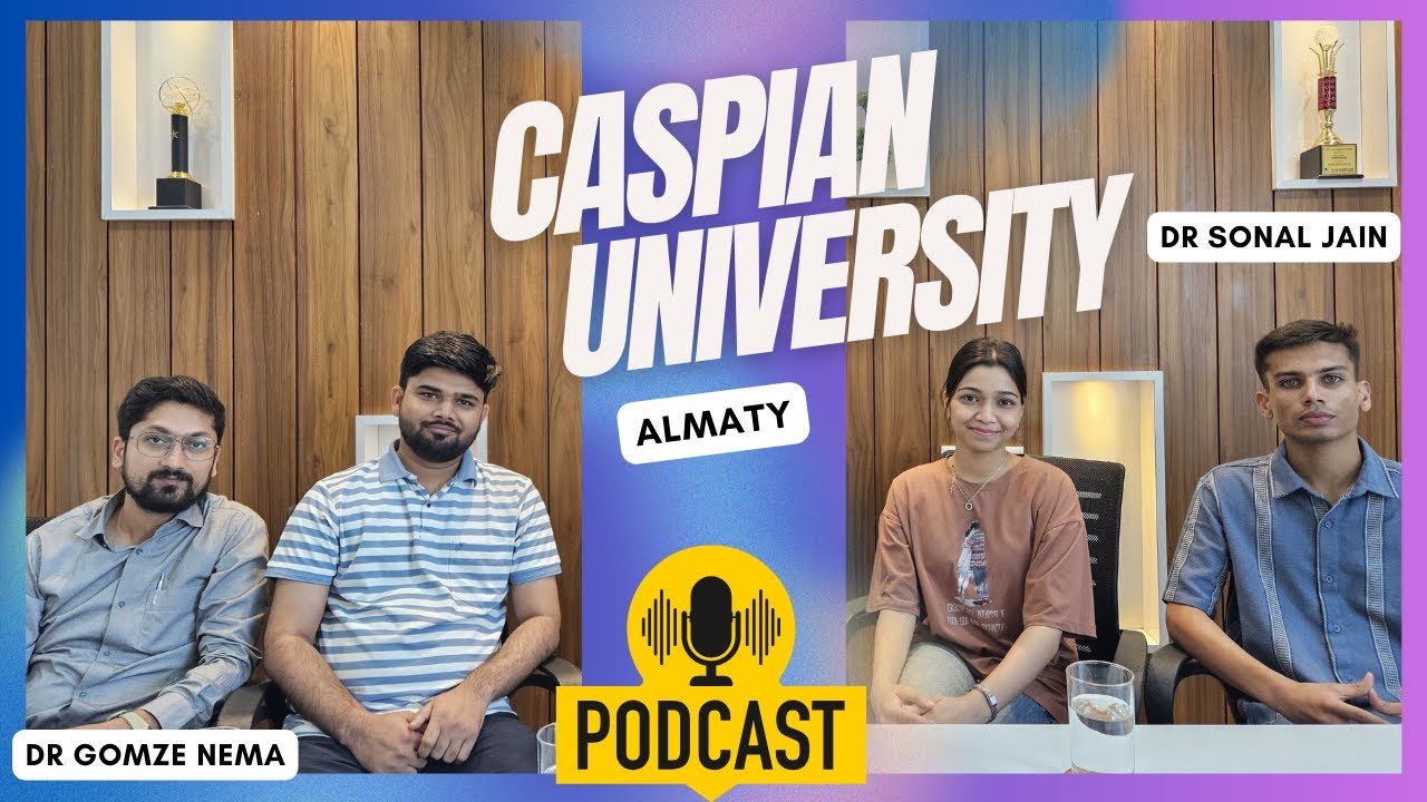 CASPIAN UNIVERSITY ALMATY MBBS STUDENT REVEALS ABROAD EDUCATION SECRETS / #podcast #mbbsabroad