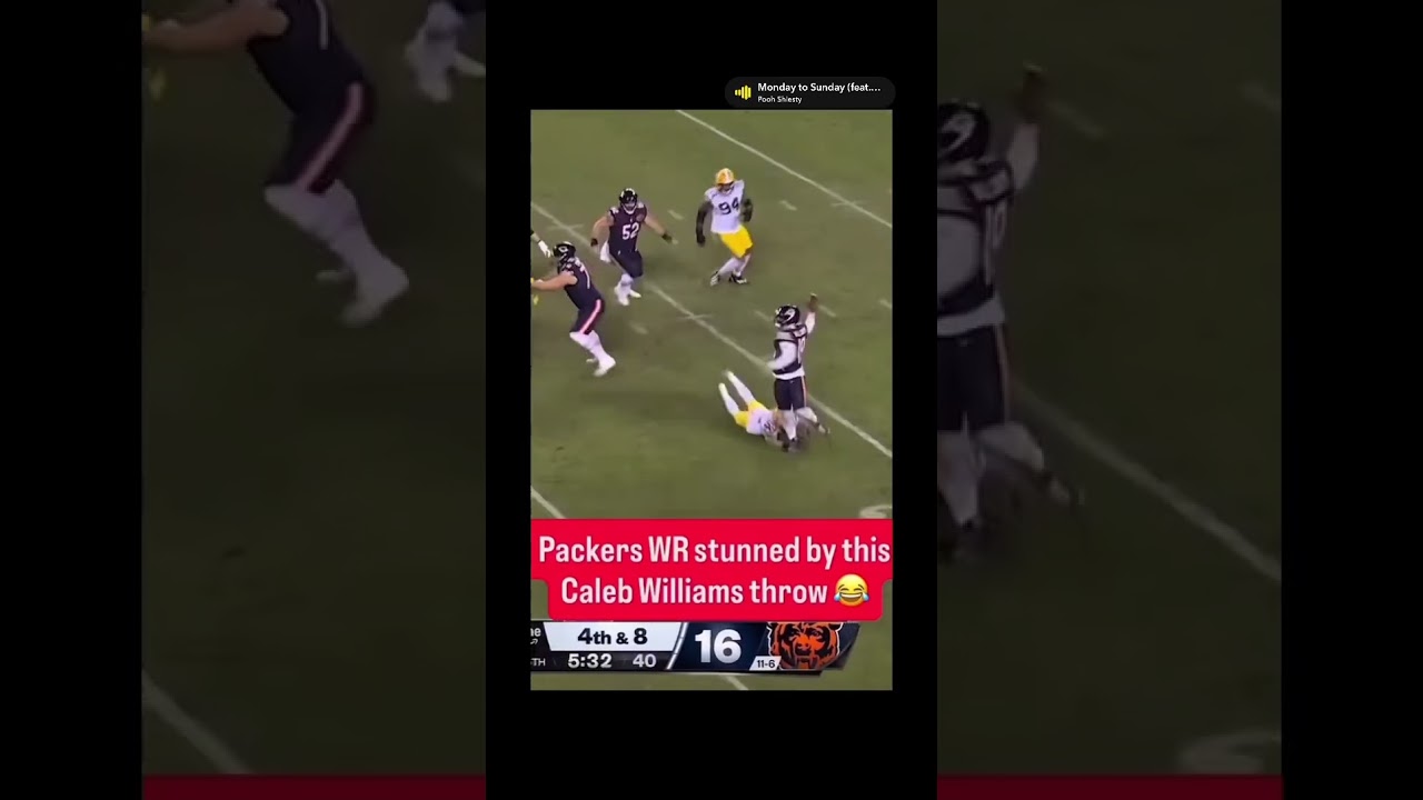 Caleb Williams is ELITE 