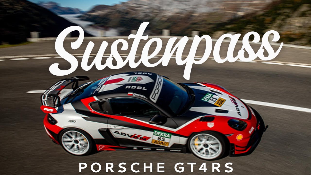 Sustenpass PORSCHE GT4RS | Full sound 