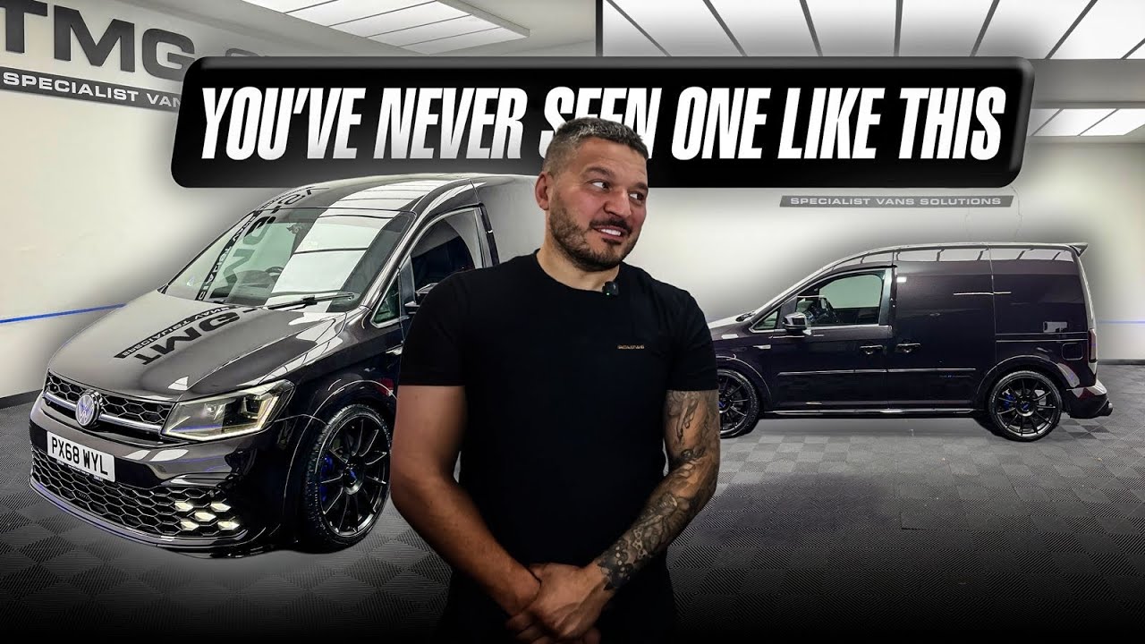TMG LIMITED EDITION CADDY BUILD, ALCANTARA INTERIOR, HYBRID FRONT + REAR, TAILGATE OEM CONVERSION
