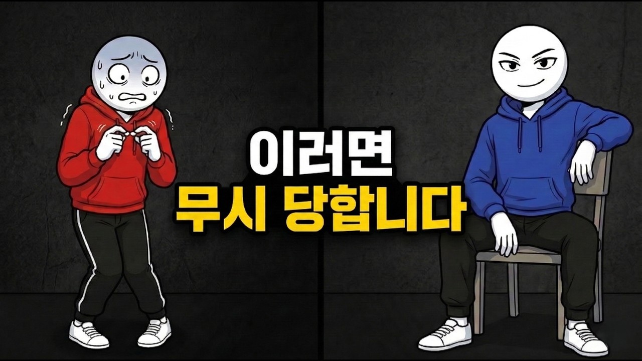 무시 당하는 사람 99%가 하는 실수(이 세가지만 바꾸세요)