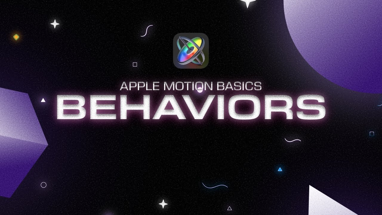 Apple Motion: Behaviors