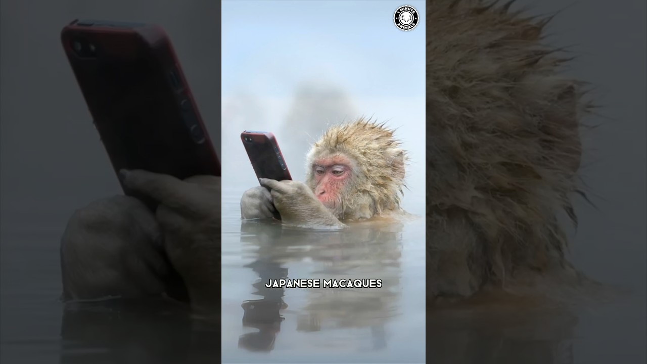 Snow Monkeys 🐒 Spa Lovers in the Wild!