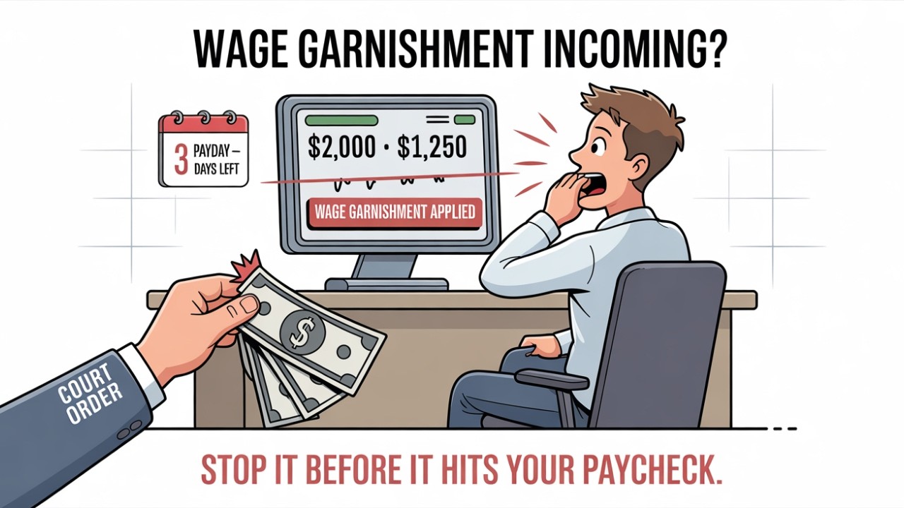 How To Stop Wage Garnishment Before Payday!