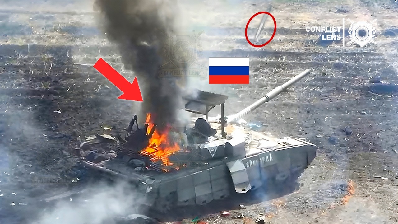 Украинские войска уничтожают лучшие российские танки один за другим