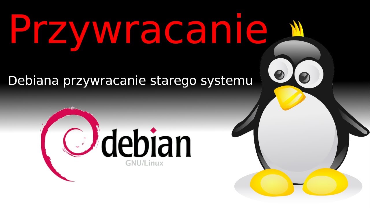 Debian 13 przywracanie systemu - rsync