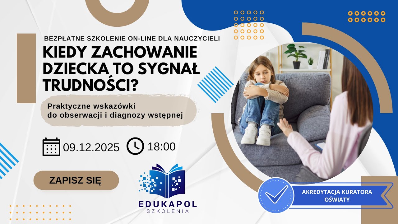 Kiedy zachowanie dziecka to sygnał trudności?