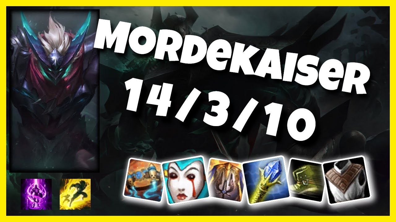 Challenger Mordekaiser Mid (14/3/10) Gameplay Replay - Patch 10.18