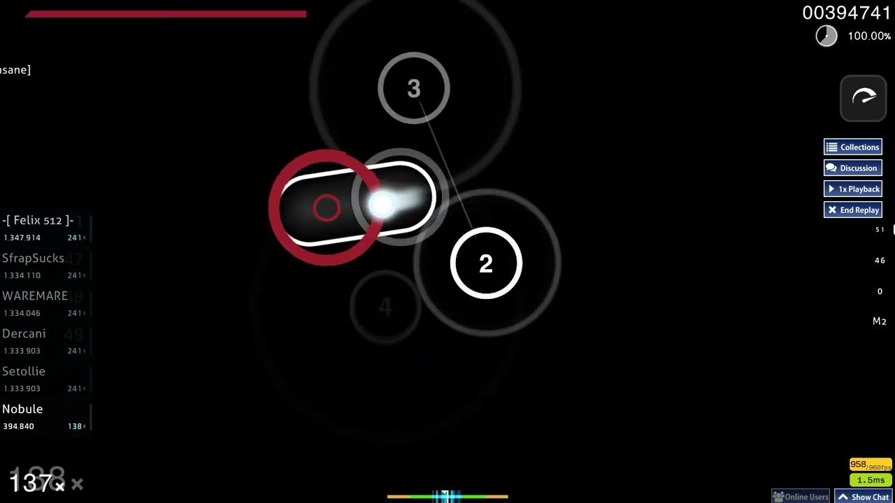 osu! Easiest 239 pp play for high 6 digits!