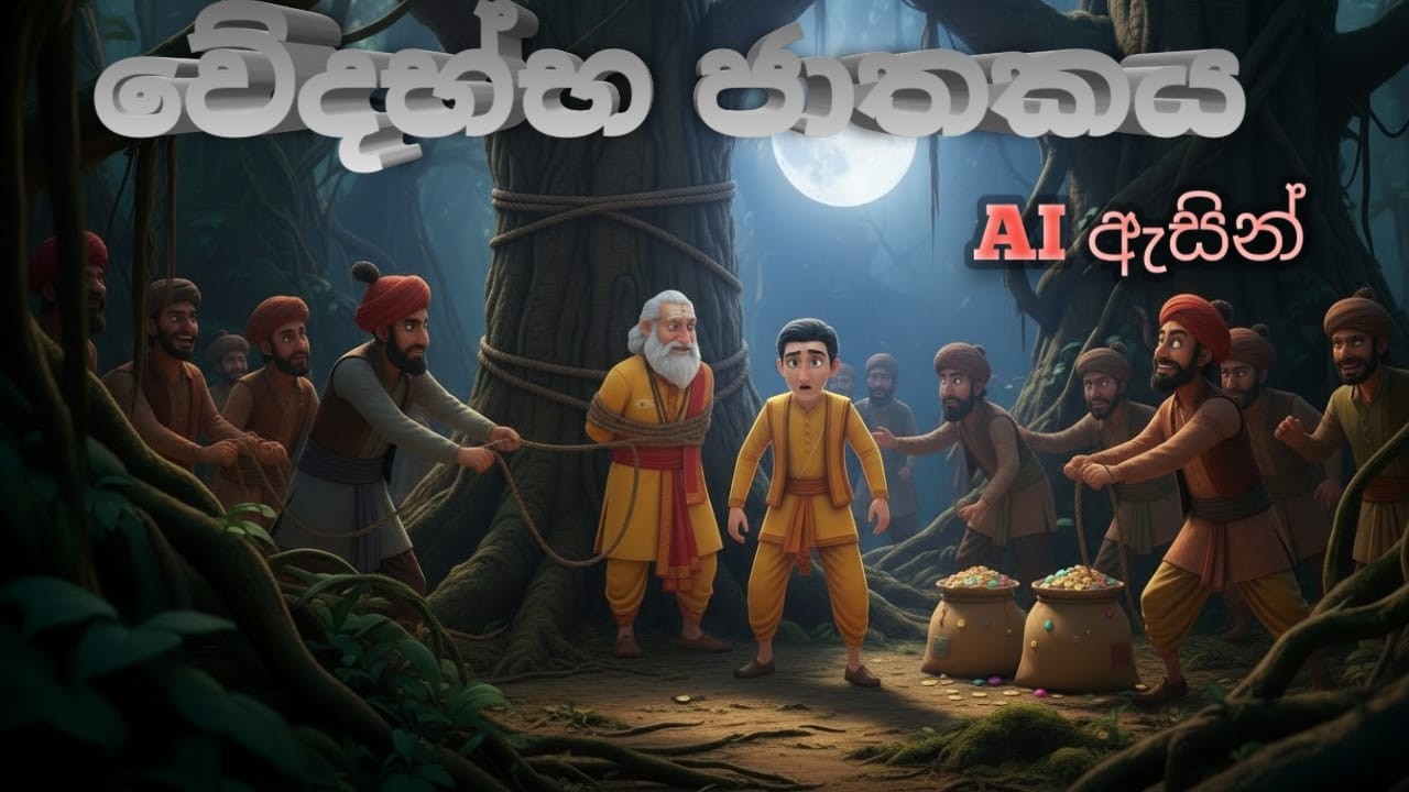 වේදබ්බ ජාතකය AI නිර්මාණැයකි.
