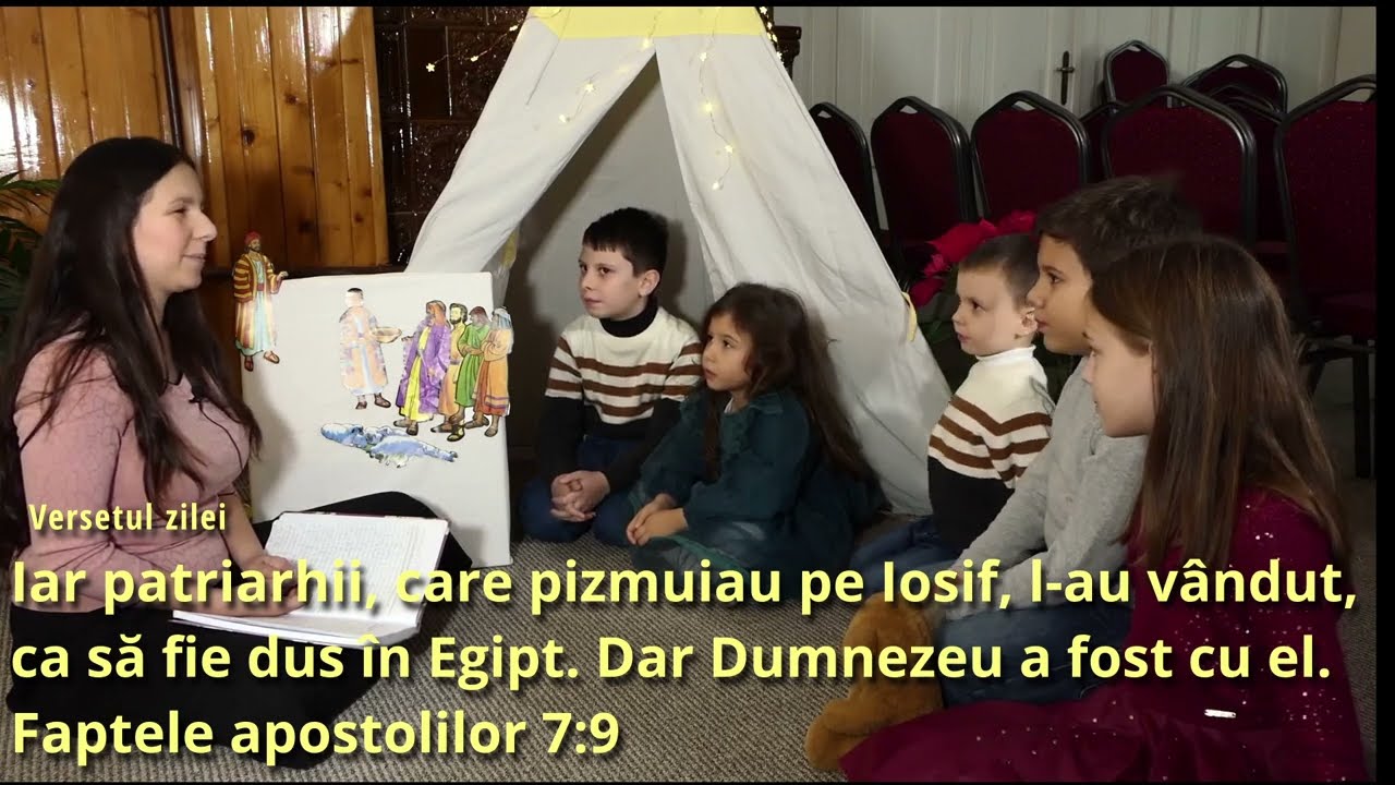 BIBLIA ÎN FIECARE ZI (Pentru copii) / 24 Ianuarie - Iosif este vândut de frații săi