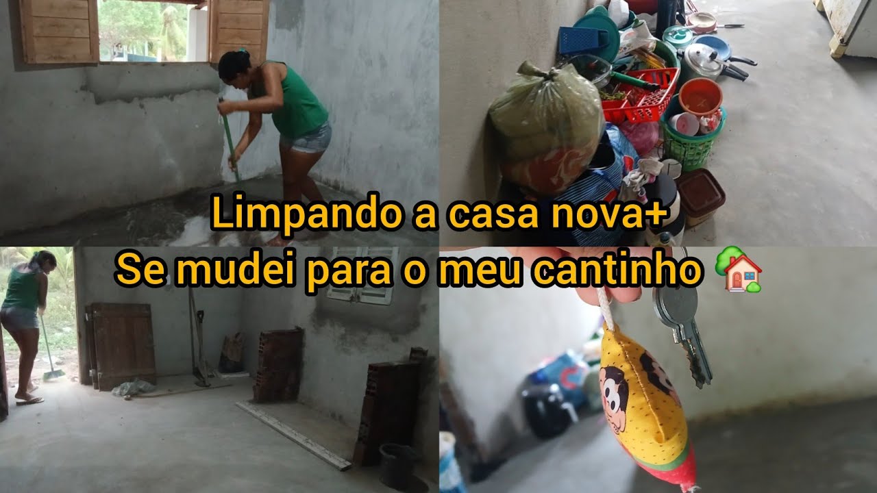 Dia de limpar a casa para se mudar🙏🏼🏡🔑
