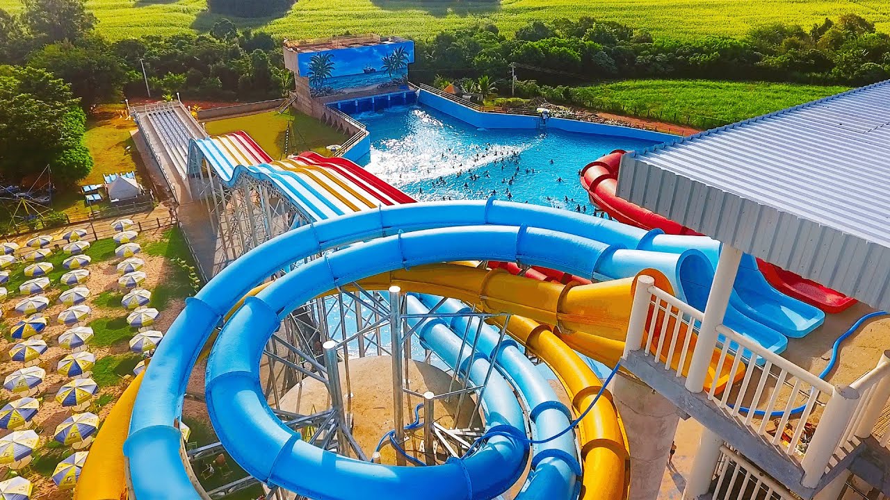 #VAISEMMEDO | Um dos maiores tobo&aacute;guas do Ody Park Aqu&aacute;tico