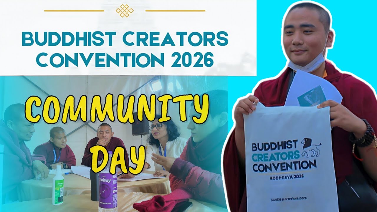 A Community Day Vlog at Bhuddist Creators Convention @BuddhistCreators 