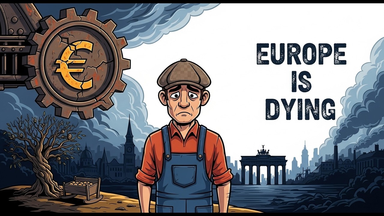 Почему экономика Европы рушится (6 фатальных ран)