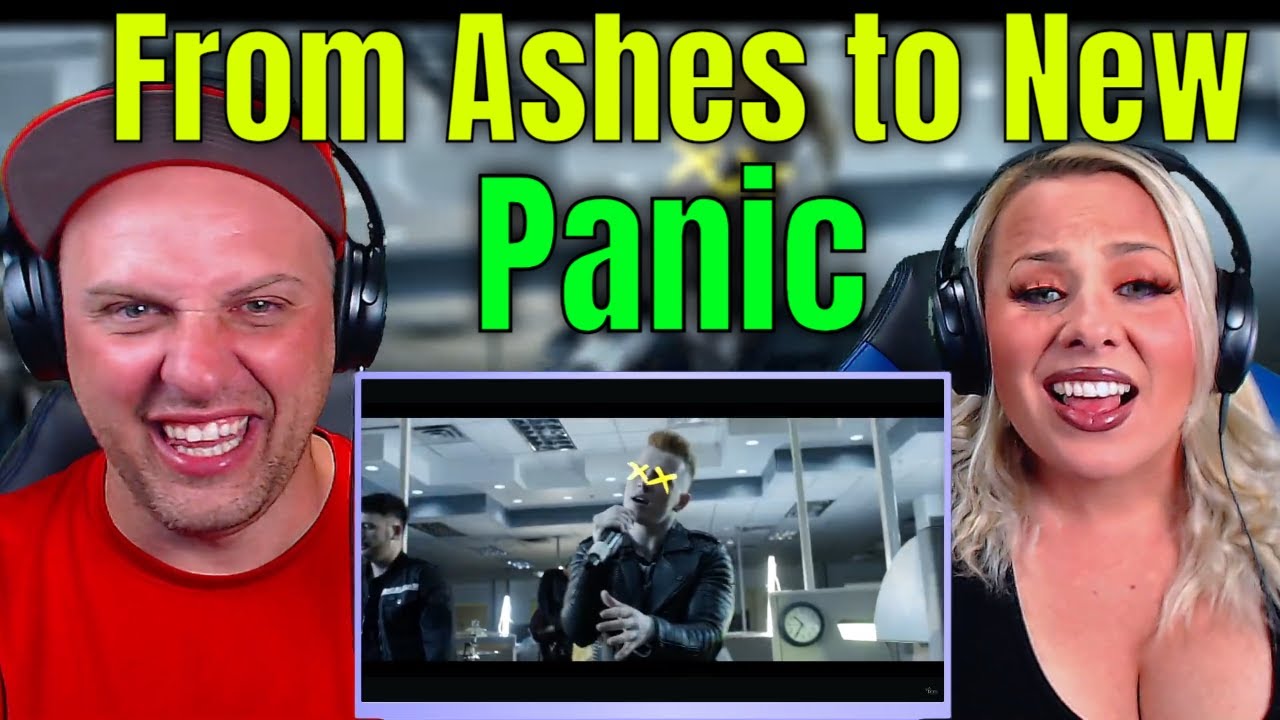 First Time Reaction To From Ashes to New - Panic (Official Music Video) THE WOLF HUNTERZ REACTIONS