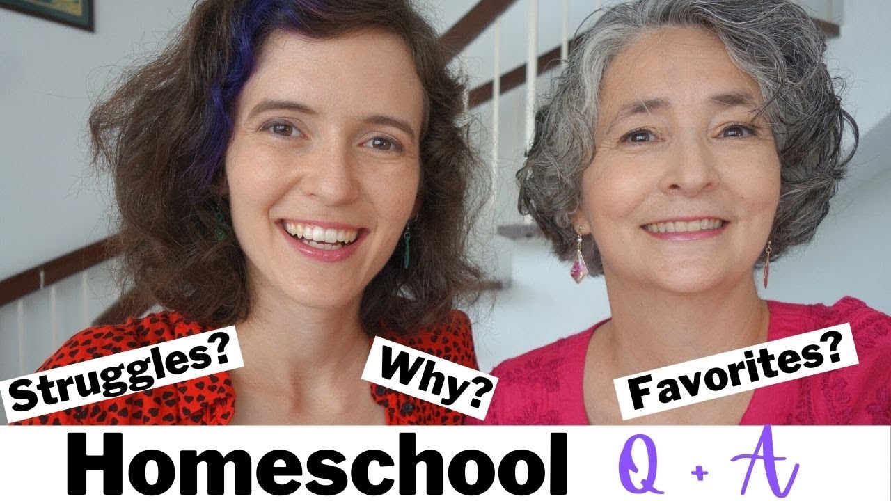 Chatty Homeschool Q&A | Asking my MOM All the Homeschool Questions | Large Homeschool Family