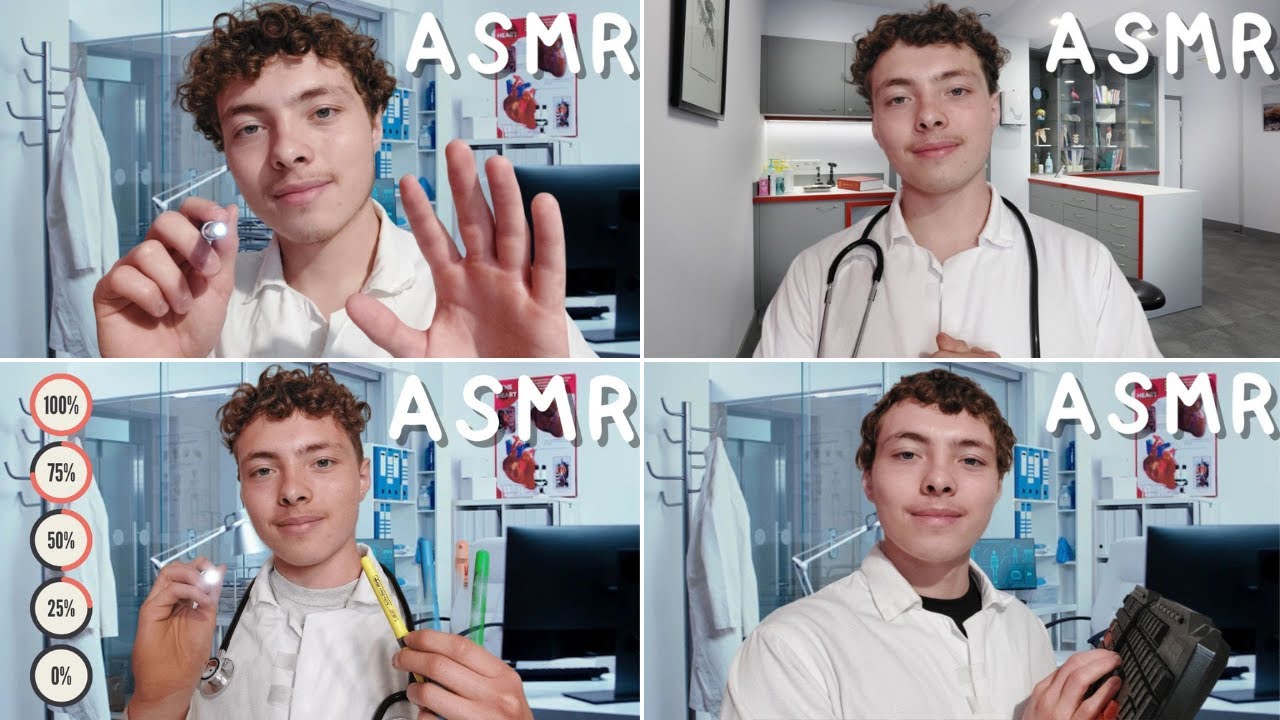 ASMR FR: Roleplay👨‍⚕️Mes Roleplays Médecin👨‍⚕️(5H)
