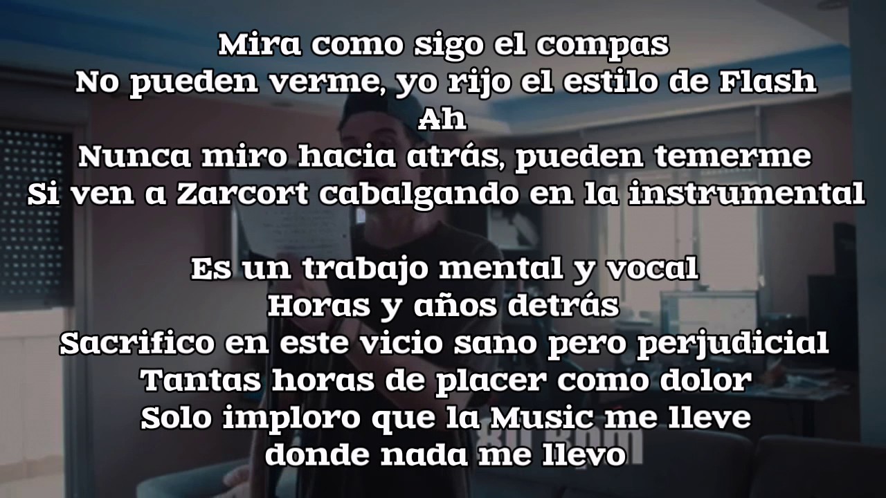 ¿ESTO ES LO MAS RAPIDO QUE PUEDO RAPEAR? | ZARCORT (LETRA)