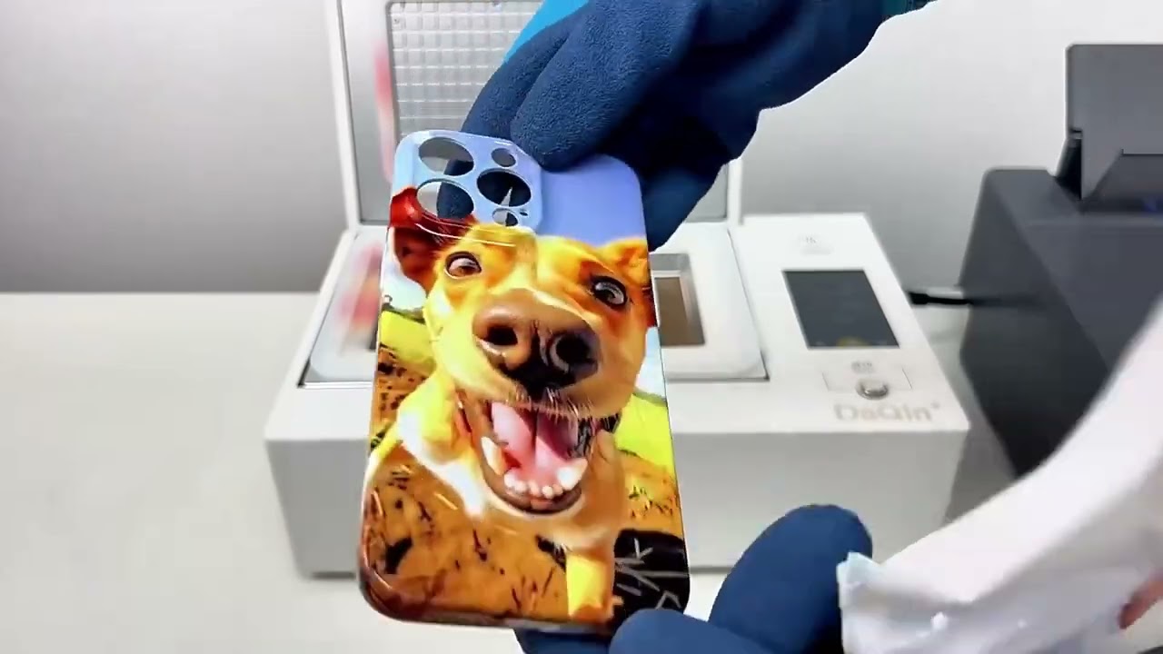 Complete process of customizing mobile phone case #daqin #smallbusiness