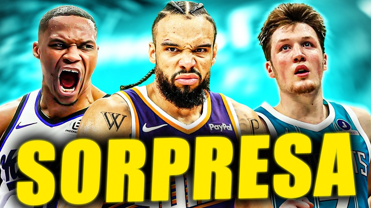 LAS MAYORES SORPRESAS DE LA NBA...