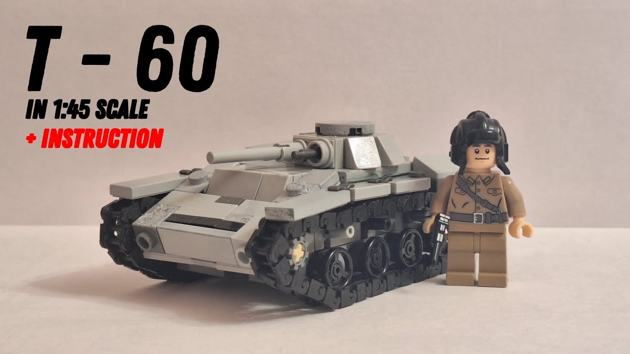 Lego T - 60 v2.0 | Масштаб/scale 