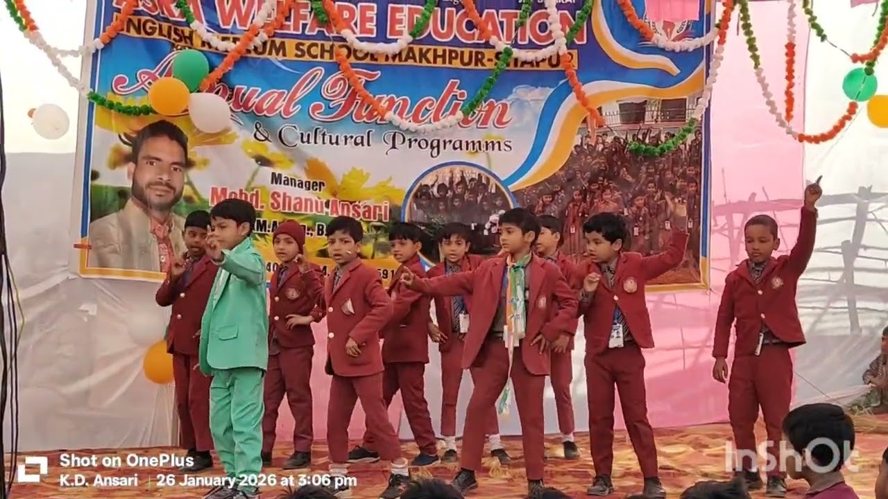 Aaj Jo bhi ho jaye mamma school nahi jana mai performance 4 February 2026