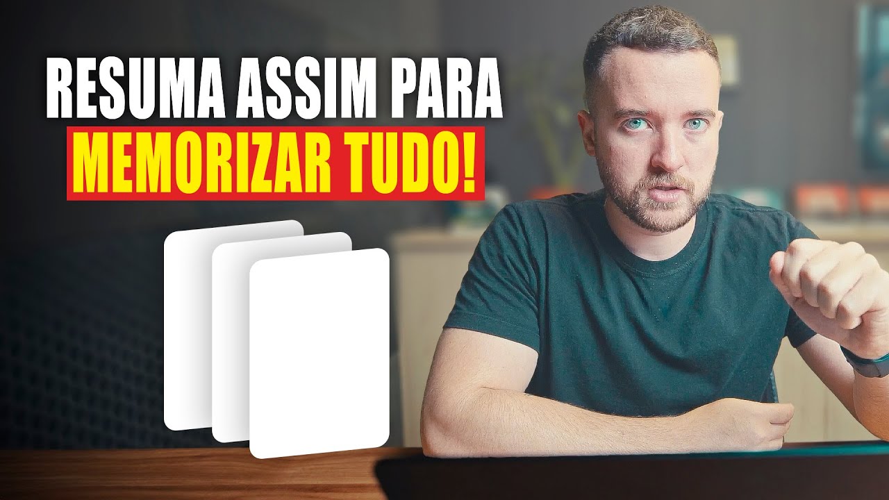 Como Fazer RESUMOS DE ALTA MEMORIZA&Ccedil;&Atilde;O para Concursos P&uacute;blicos