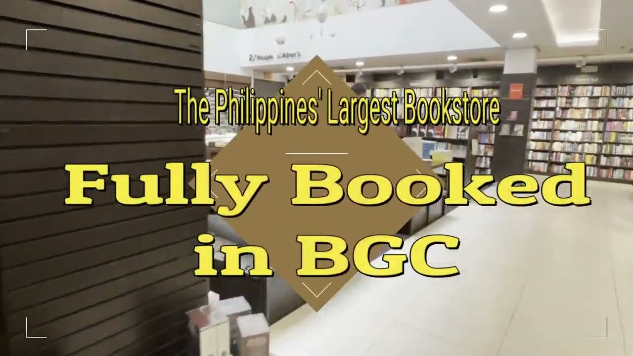 Ang Daming Books Dito Sa Pinakamalaking Bookstore ng Pilipinas | Fully Booked | Urbano Mante