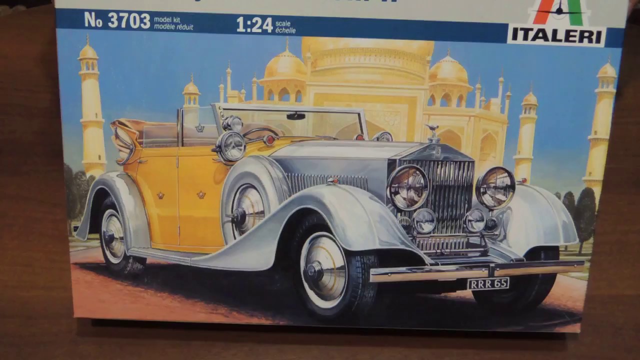 3703 Italeri 1/24 Автомобиль Rolls Royce Phantom II