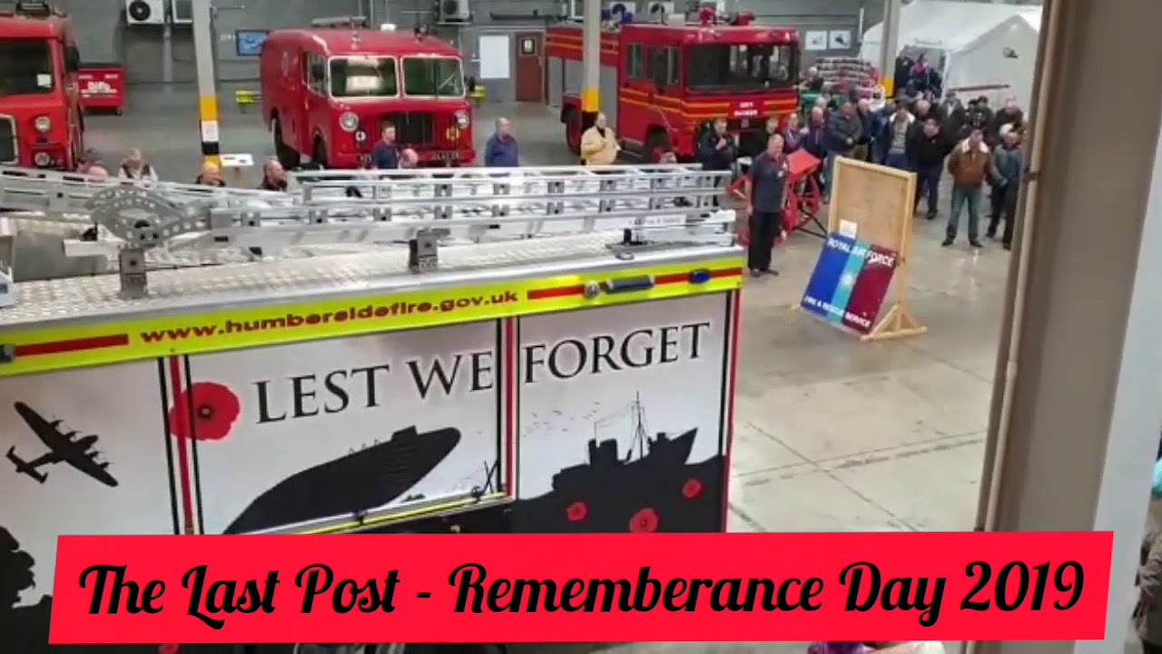 Museum of RAF Firefighting Official - The Last Post
