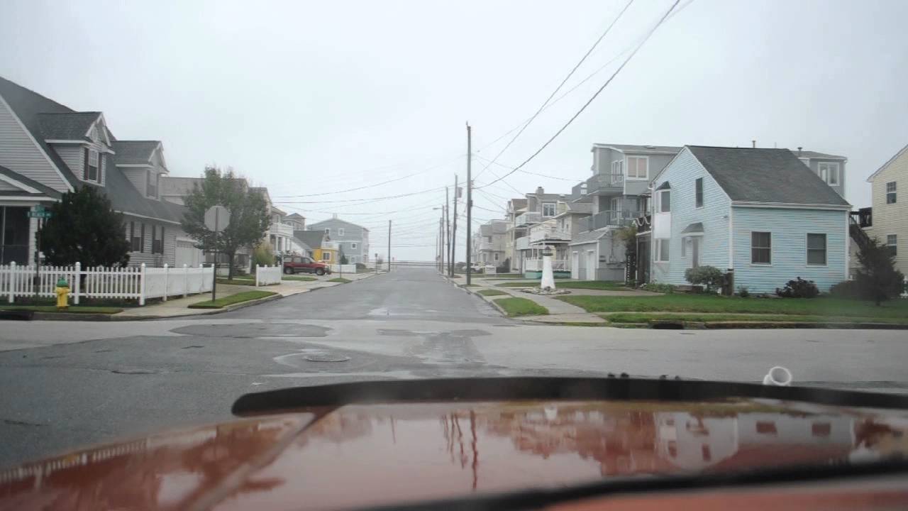 Beginning of Hurricane Sandy, Brigantine, NJ 10/28/2012 (1)
