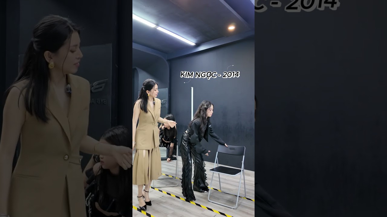 Striking COOL poses with chair #bybacademy #thanhhuyennguyen#daotaonguoimau #5g