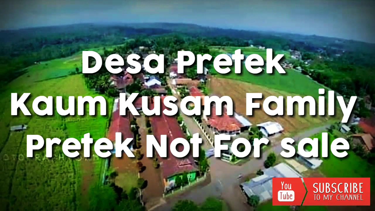 Pretek Not For sale view Drone Kamera desa pretek mantull