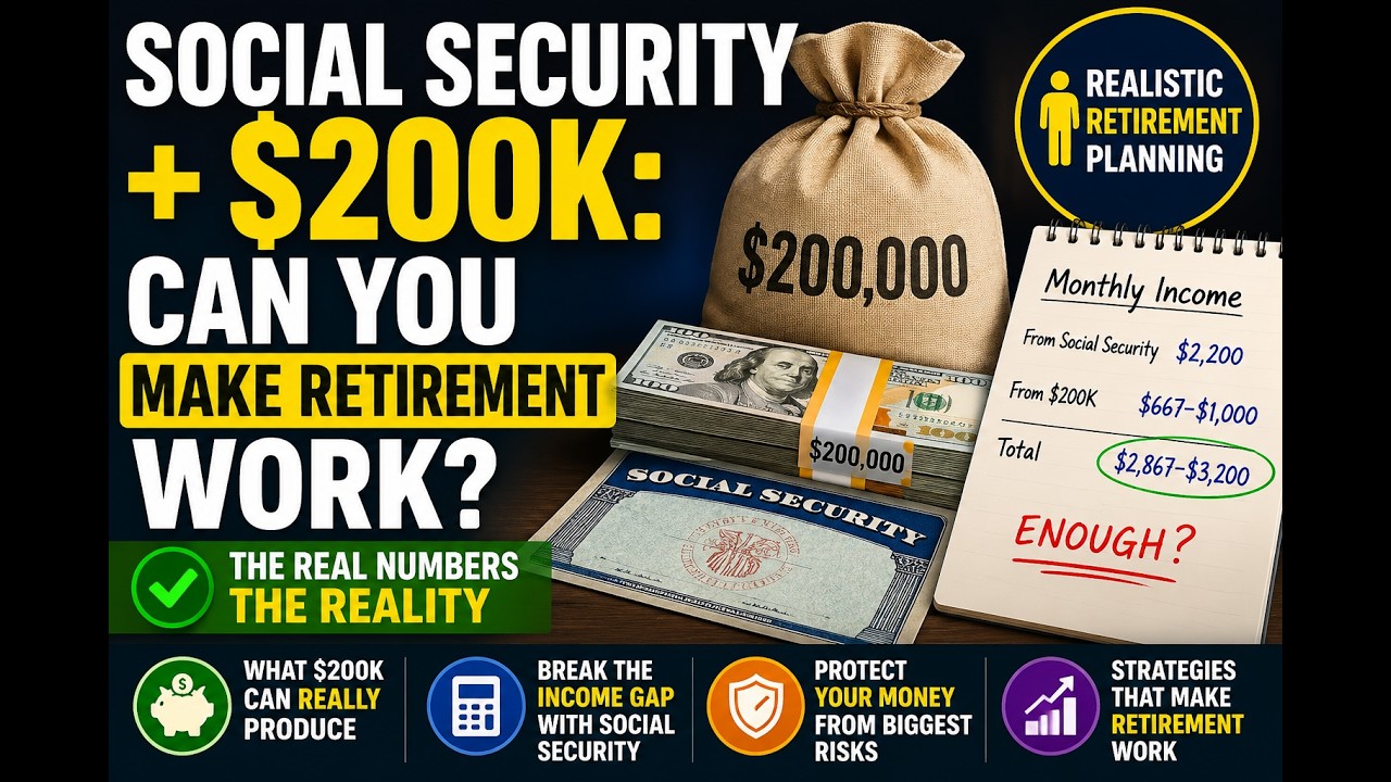 Social Security + $200K: Can You Make Retirement Work?