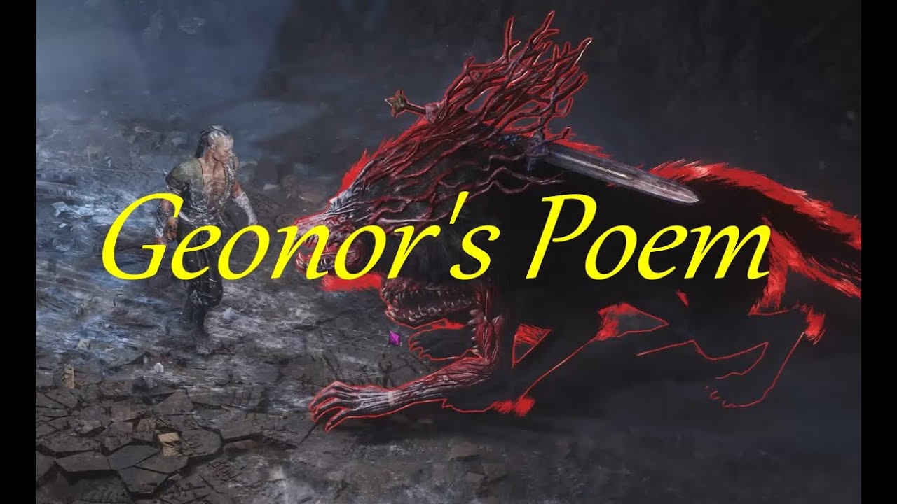 Count Geonor's Poem, Lyrics Video (Path of Exile 2)