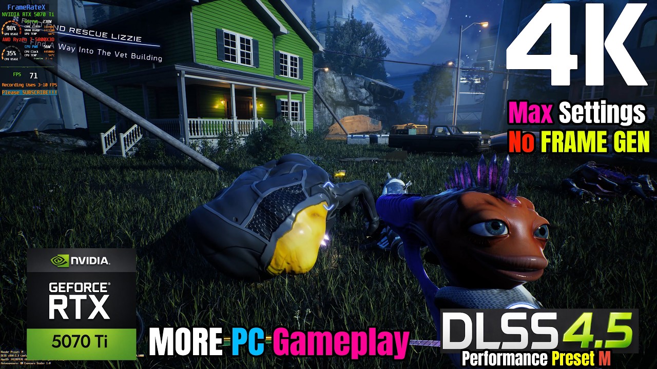 High On Life 2 - MORE PC Gameplay - DLSS 4.5 Performance (M) - No FRAME GEN | 4K MAX | RTX 5070 Ti