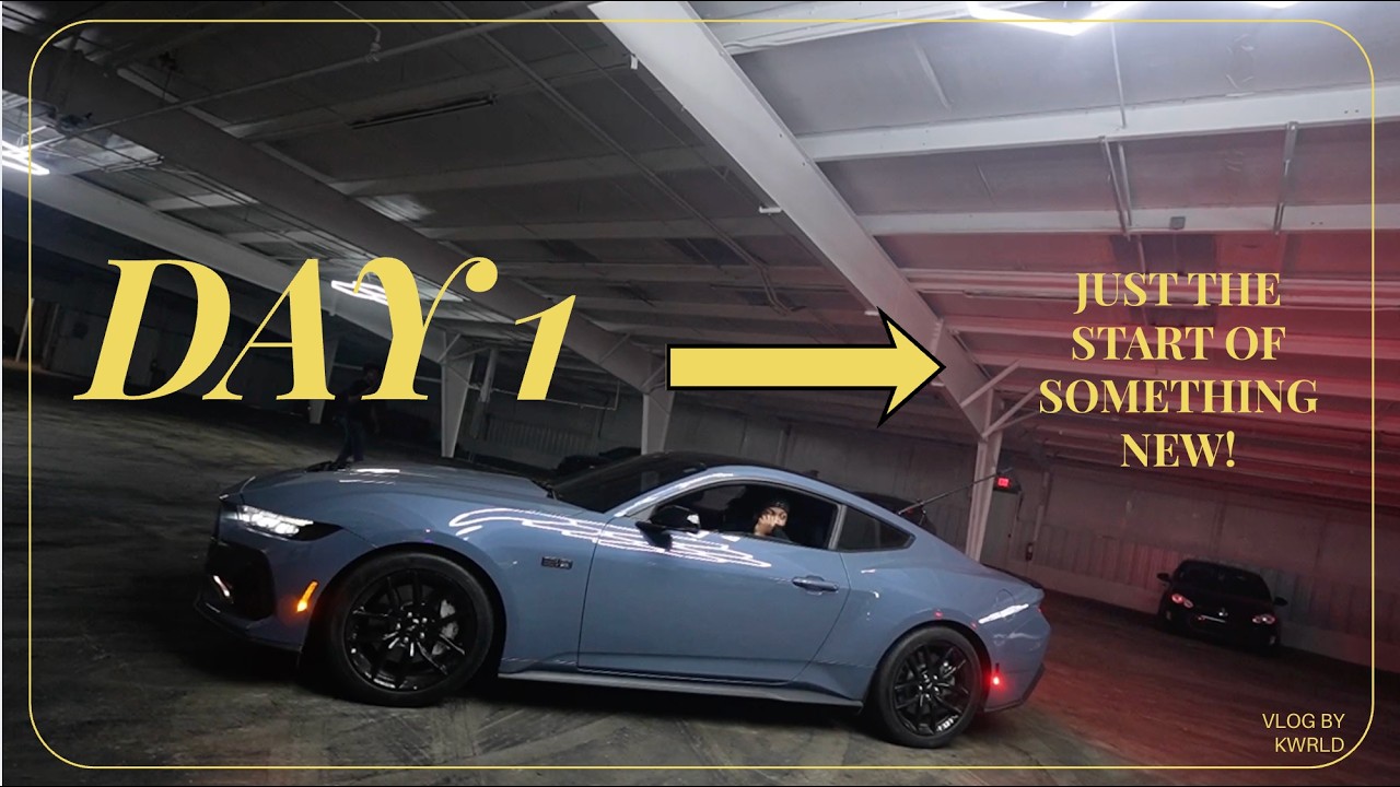 Day 1 - 21 IN A 2025 MUSTANG GT