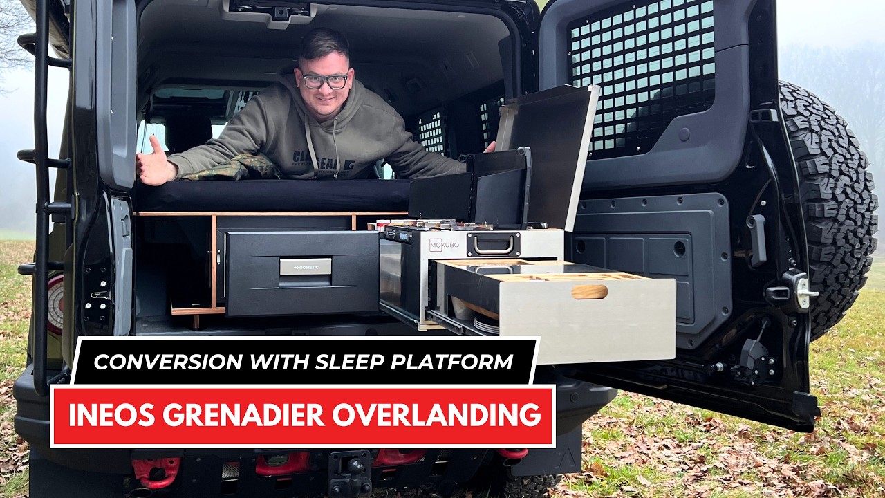 Ineos Grenadier Overlanding - Conversion with Sleep Platform