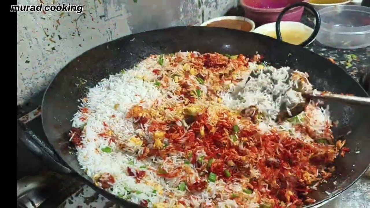 चिकन ट्रिपल राइस 😋| chicken triple rice recipe 😋 tasty recipe 😋biryani wala restaurant 
