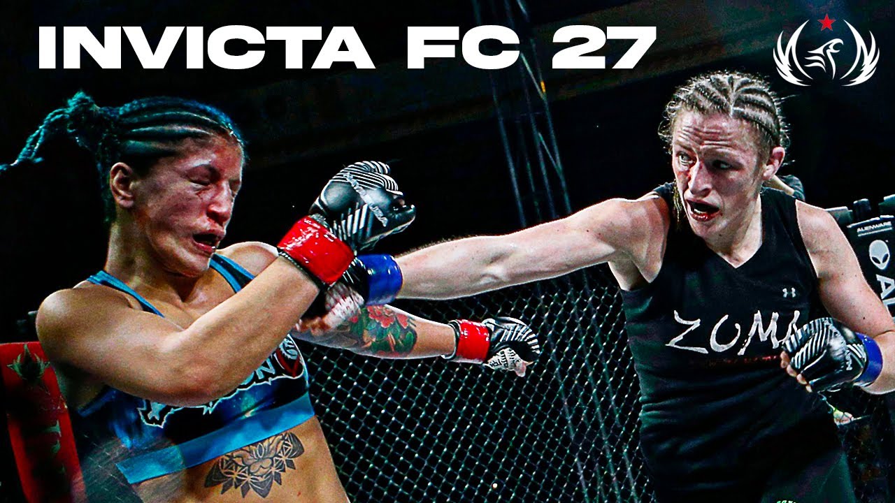 Invicta FC 27: Sarah Kaufman BACK from the UFC (Full Event)