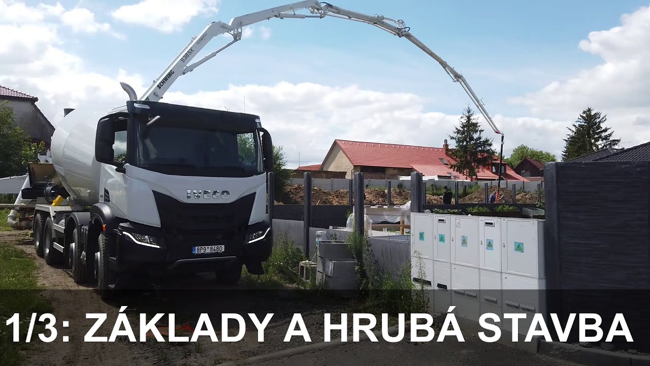 Dřevostavba Čelákovice II 1/3: základy a hrubá stavba