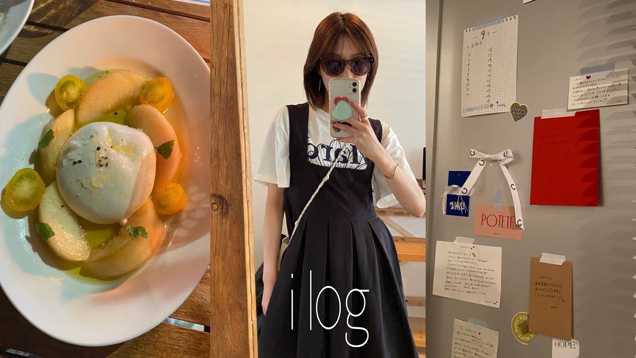 [KR/JP]COS AW,ゴーヤチャンプルー作り🥚【고야참푸르만들기/시부야】日比谷ディナー🍑原宿のタイ料理,（激うま）