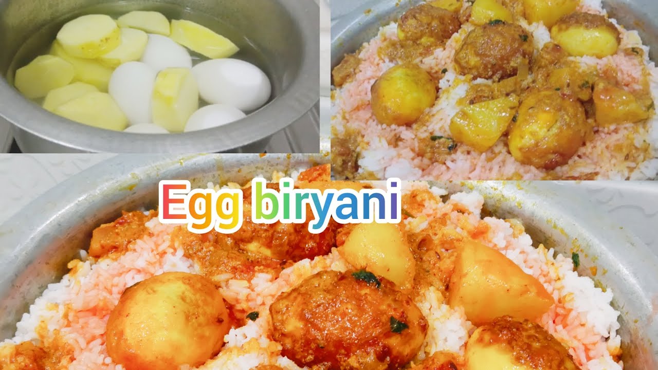 Egg biryani 