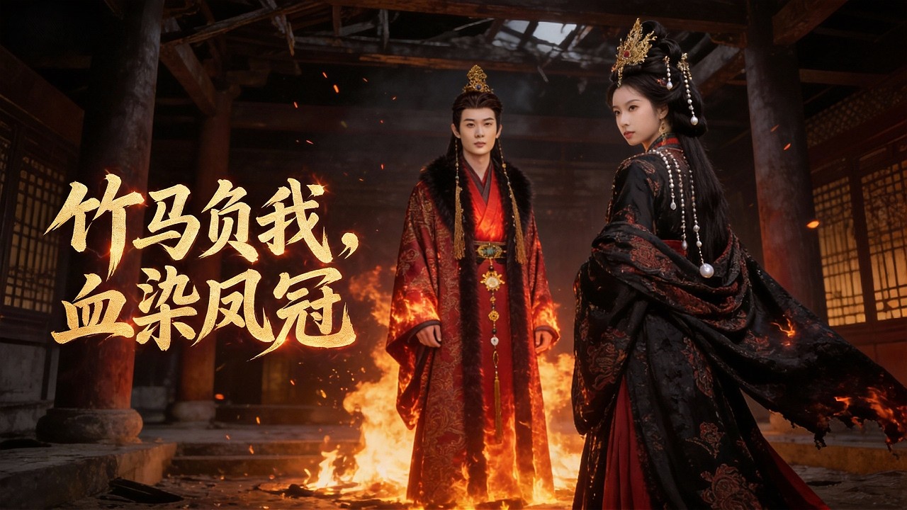 《竹馬負我，血染鳳冠》將軍府滿門蒙冤，將門嫡女寧朝以身為餌，入宮為後只為復仇。