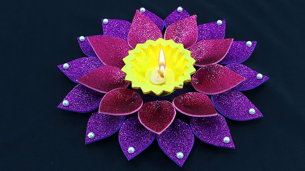 3 Diya Stand Making Ideas that you can make at Home | Diwali Decoration Ideas | DIY Diwali Craft
