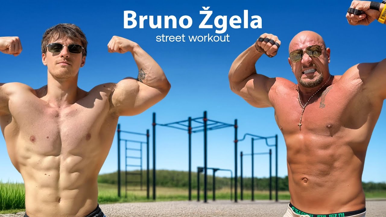 TESTIRANJE URSE NA STREET WORKOUTU! - Piramida propadanja s Brunom Žgelom