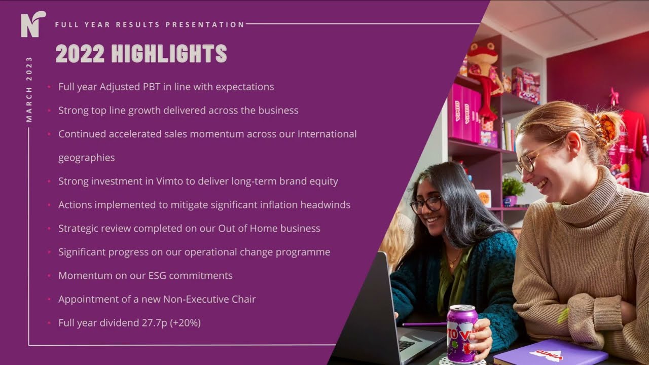 NICHOLS PLC - Investor Presentation