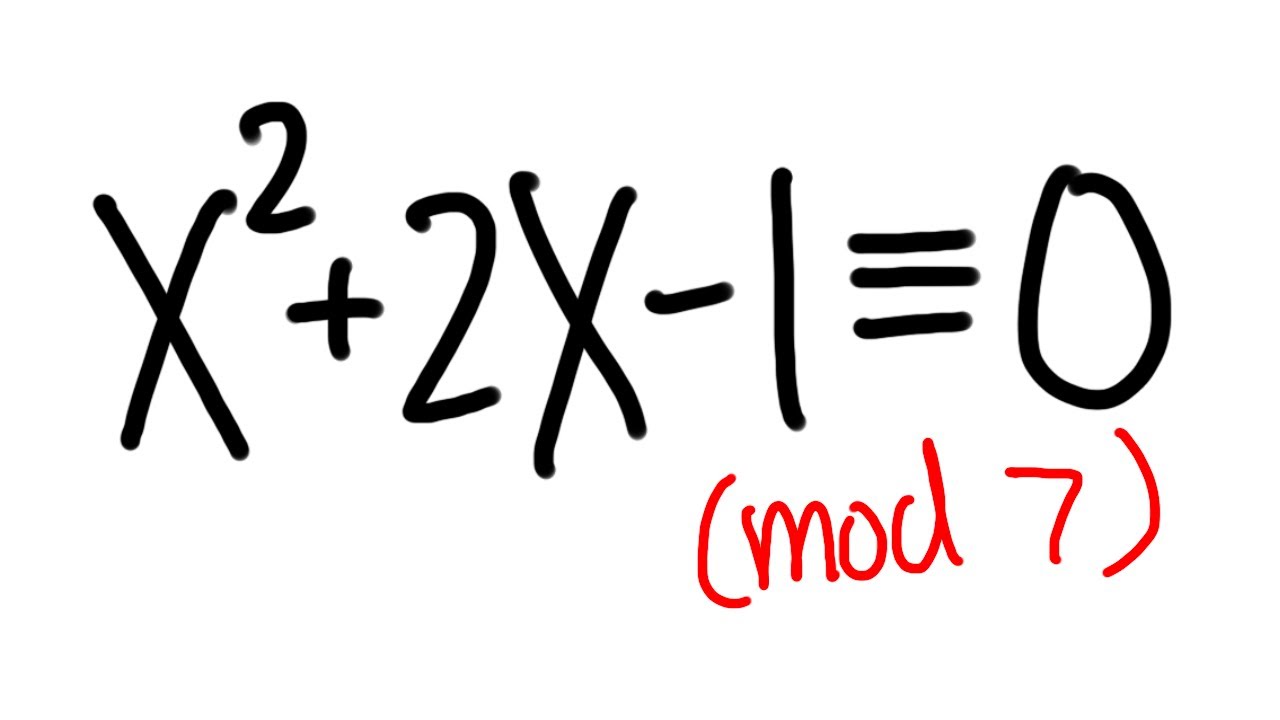 How to solve a non-factorable quadratic congruence