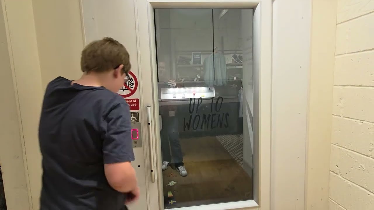 Lifts @ Fat face, Nottingham city centre, Aritco platform lift